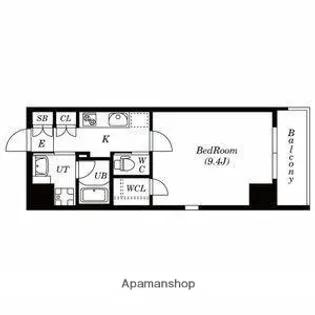 コルニーチェ小石川【7階】の間取り