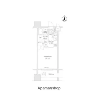 コンフォリア森下【3階】の間取り