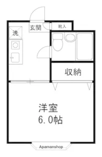 サンライズ【1階】の間取り