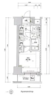 スパシエジーベック亀戸【4階】の間取り