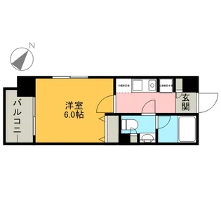 エコロジー白山レジデンス【3階】の間取り