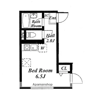 ファーストホーム森下【3階】の間取り