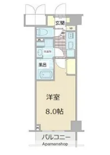 コンシェリア東京BAYSIDE COURT【2階】の間取り