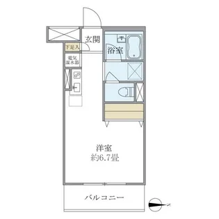 メゾンベール南麻布【3階】の間取り