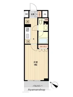 HF両国レジデンス【3階】の間取り