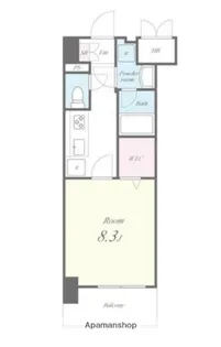 グラシーナ文京【5階】の間取り