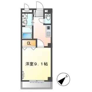エムネージュ薬円台【1階】の間取り