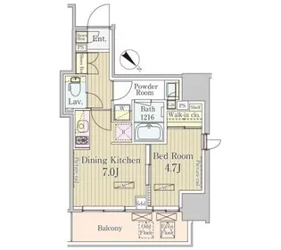 パークアクシス御茶ノ水【3階】の間取り