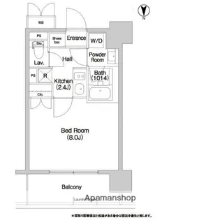 コンフォリア大島【6階】の間取り