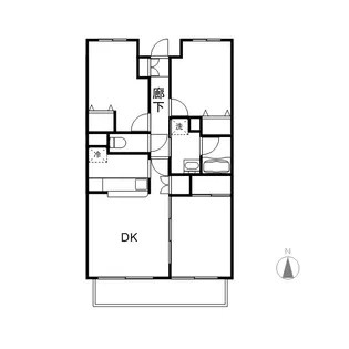 ビレッジハウス潮見タワー1号棟【0502号室】の間取り