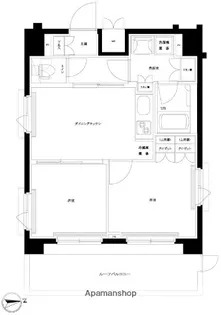ルーブル大島弐番館【7階】の間取り