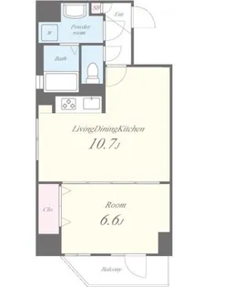 PINE WELL’S【5階】の間取り