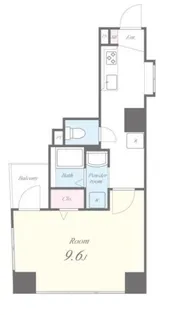 ディアコートジュリー【2階】の間取り