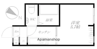 アリエ三鷹【103号室】の間取り