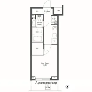 コンフォリア東陽町【5階】の間取り