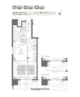 ZOOM日本橋蛎殻町【10階】の間取り