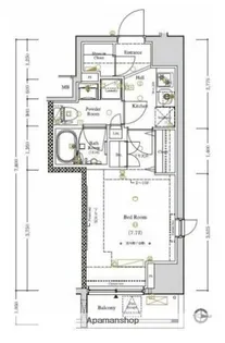 AXAS西大島sta.【10階】の間取り