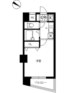 スカイコート後楽園壱番館【10階】の間取り