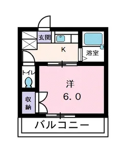 ルミエール篠崎【2階】の間取り