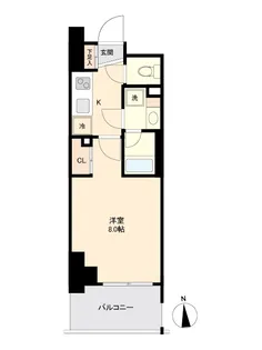 プライマル南砂【0705号室】の間取り