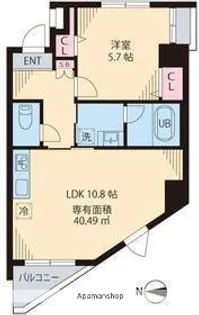 FARFALLA【2階】の間取り