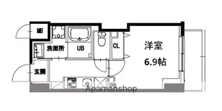 エム・グランヴィア駒形【5階】の間取り