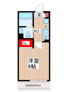 エルスタンザ亀戸【3階】の間取り
