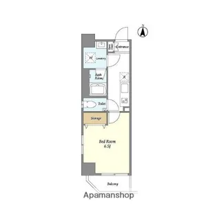 LASPACIO東陽町レジデンス【2階】の間取り