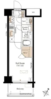 ブランシエスタ森下【5階】の間取り
