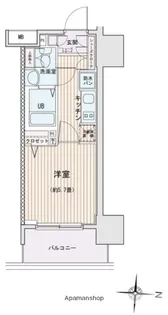 エスティメゾン錦糸町Ⅱ【2階】の間取り