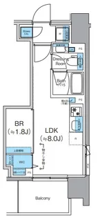 クレヴィアリグゼ錦糸町【5階】の間取り