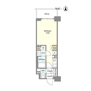 ラティエラ両国【2階】の間取り