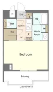 ルーブル亀戸天神前【2階】の間取り