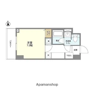 L BASE押上NORTH【6階】の間取り