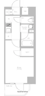 アルテシモリーノ【6階】の間取り