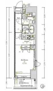 ARKMARK蔵前【4階】の間取り