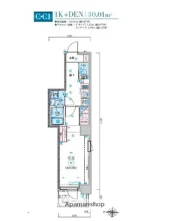 リヴシティ両国五番館【6階】の間取り