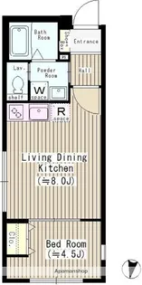 TOKYO FLAT【2階】の間取り