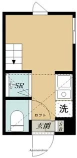 リッシュ小岩【105号室】の間取り
