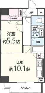メゾンドソレイユ・シノハラ【5階】の間取り