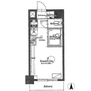 カスタリア船橋【7階】の間取り