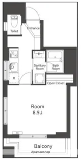 BELLEVIAGE MORISHITA【301号室】の間取り