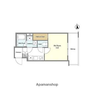 ヴェルメリオ本所【10階】の間取り