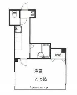 神林ビル【102号室】の間取り