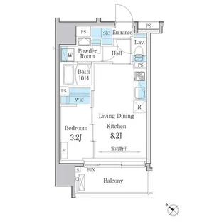 デュオメゾン文京白山【5階】の間取り
