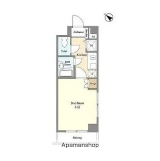 BPRレジデンス水天宮前【7階】の間取り