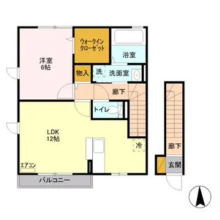 ブランマンジェ【2階】の間取り