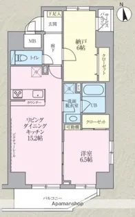 ザ・オベリスクイマド【7階】の間取り