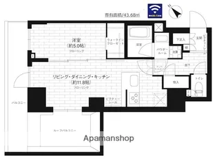 ステージグランデ台東根岸アジールコート【9階】の間取り
