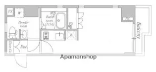 レジデンス清澄白河スクエア【5階】の間取り